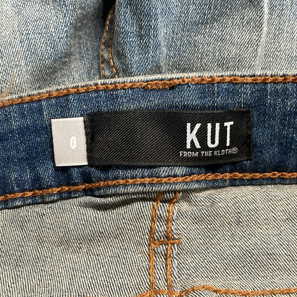 NWT Kut From The Kloth Ripped Denim High Rise Connie Ankle Skinny Jeans - Picture 4 of 5